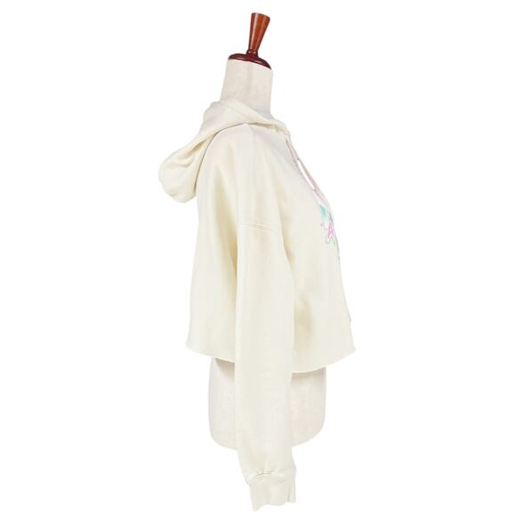 NEKO Seattle Cat Cafe Merch Retro Cropped Hoodie Size M - Picture 3 of 8